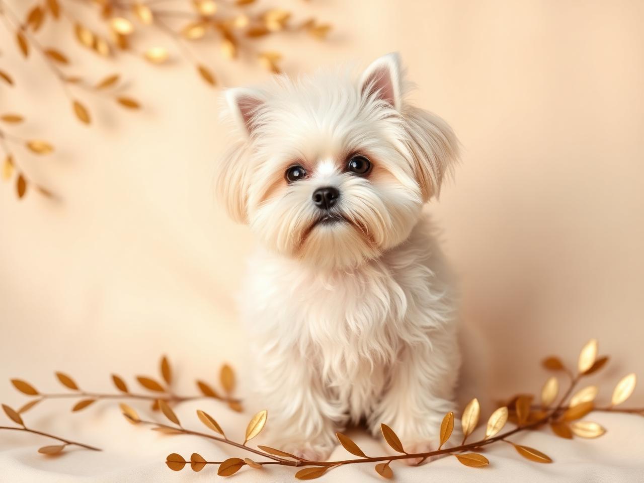 Freshly groomed dog with a soft, shining coat