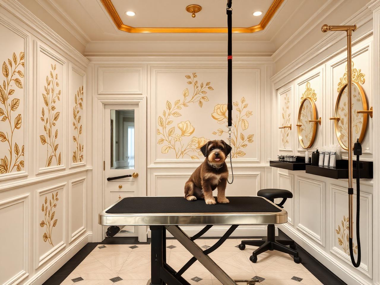 Inside a Dog Beauty by Sylvia grooming salon